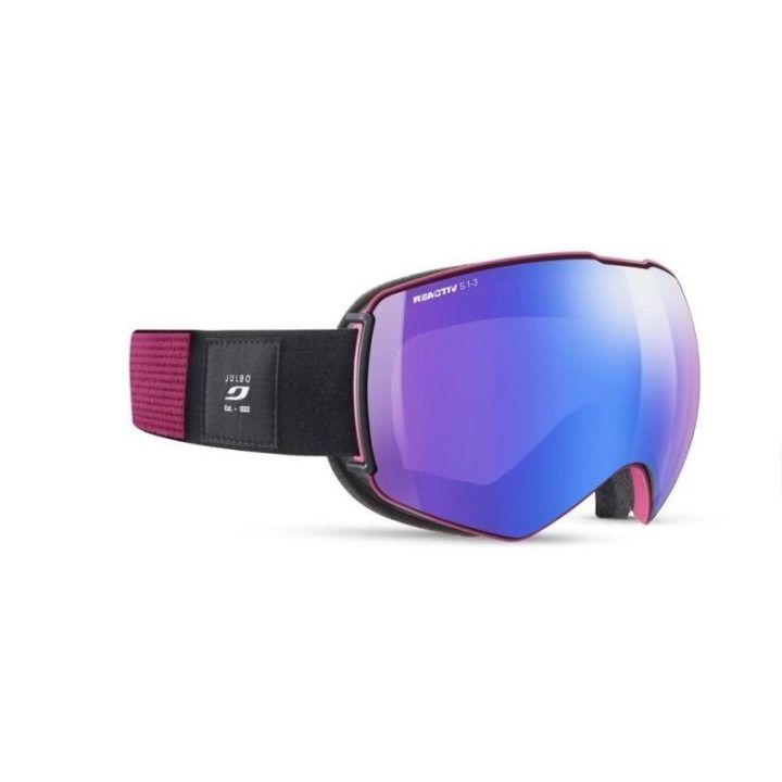Slidinėjimo akiniai LIGHTYEAR 1-3, juodi ir violetiniai