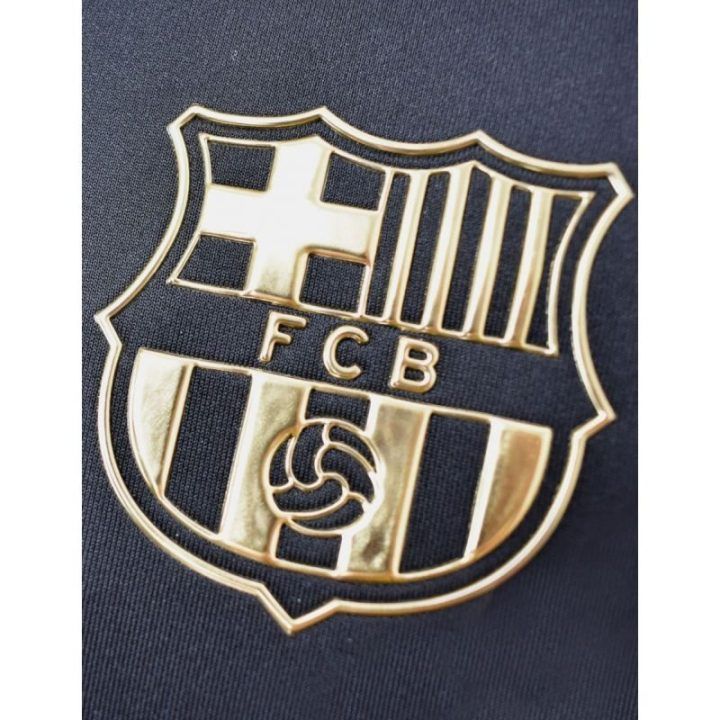 Vyriškas FC Barcelona sportinis kostiumas, juodas