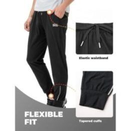 Sportinės kelnės Rockbros, juodos, XL