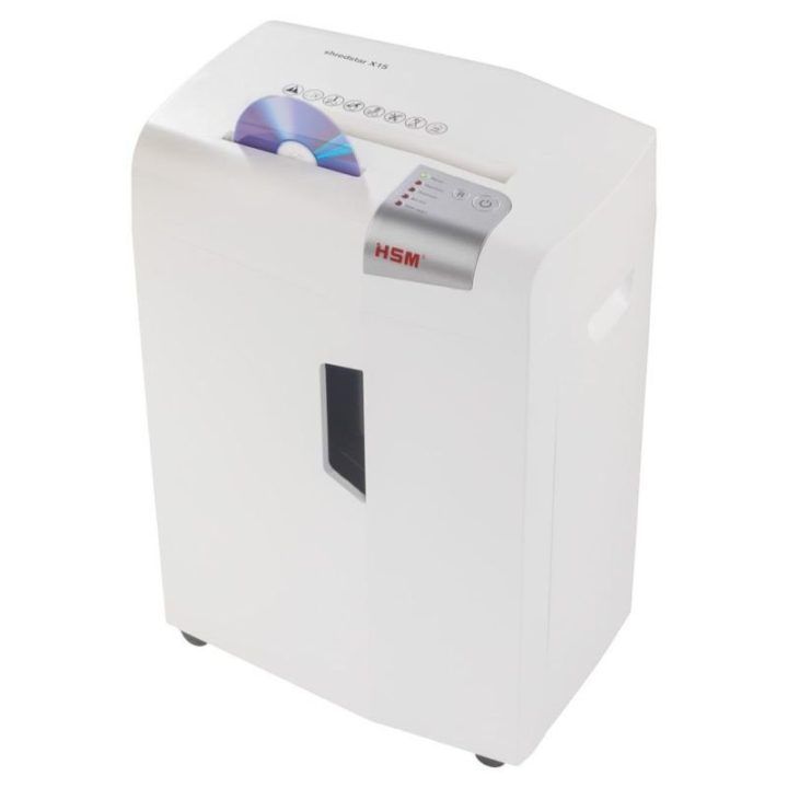 Dokumentų smulkintuvas HSM shredstar X15, 30 l, 4 x 37 mm