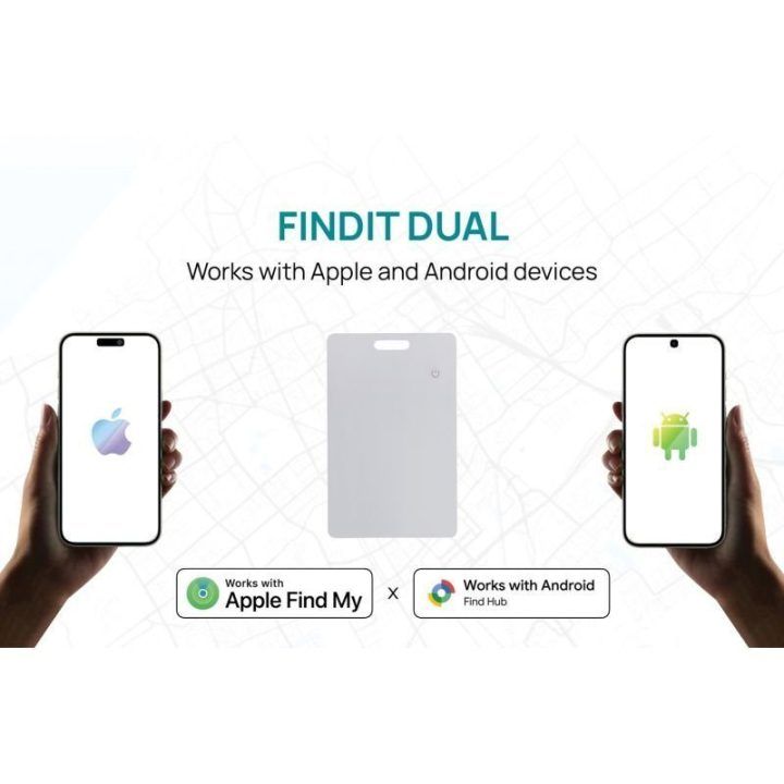 Lokalizatorius kortelė Findit Dual Apple