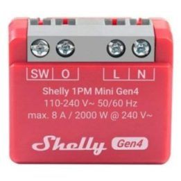 Išmanusis energijos matavimo jungiklis Shelly 1PM Mini Gen4