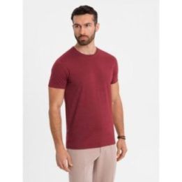 Vyriški bordo marškinėliai Ombre Clothing