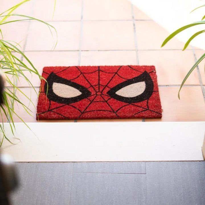 Durų kilimėlis Spider-Man iš kokosų pluošto, 40 x 60 cm