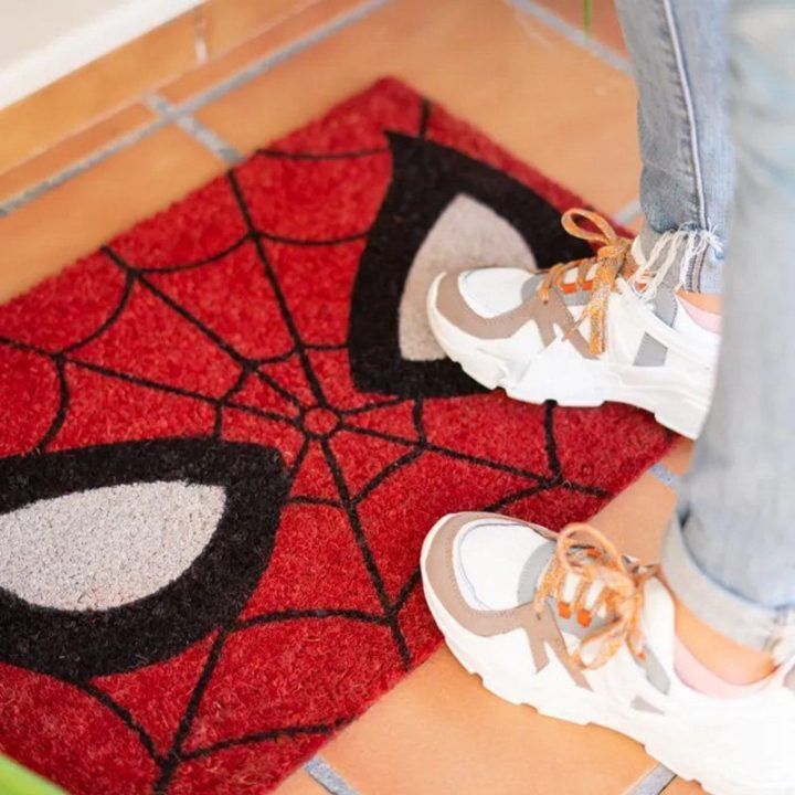 Durų kilimėlis Spider-Man iš kokosų pluošto, 40 x 60 cm