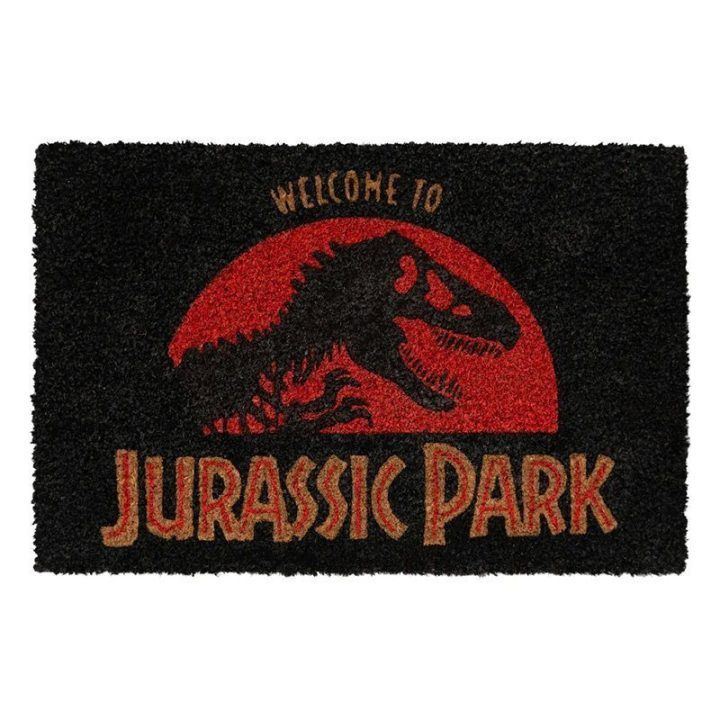Jurassic Park durų kilimėlis, 40 x 60 cm