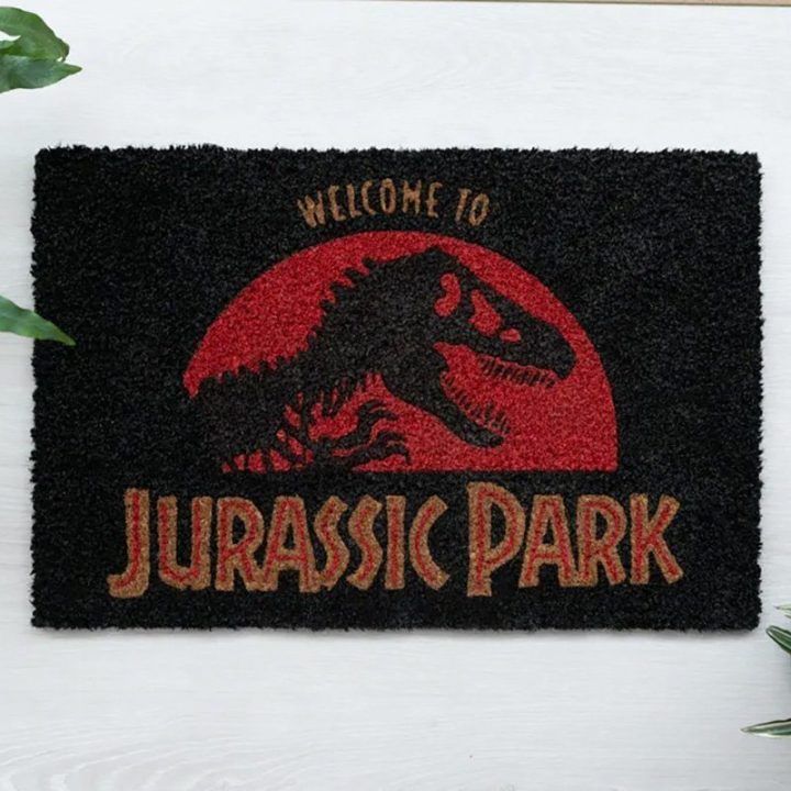 Jurassic Park durų kilimėlis, 40 x 60 cm
