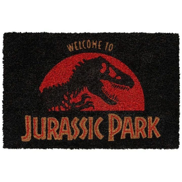 Jurassic Park durų kilimėlis, 40 x 60 cm