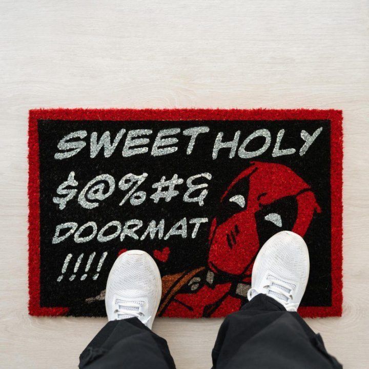 Marvel Deadpool durų kilimėlis 40 x 60 cm