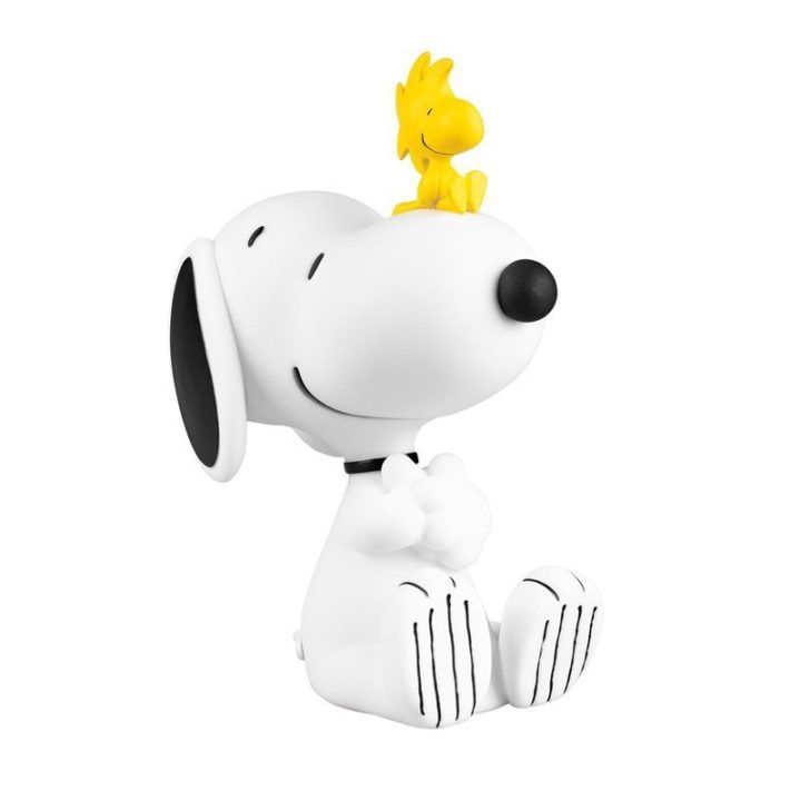 Snoopy LED naktinė lempa vaikams, PVC, USB-C