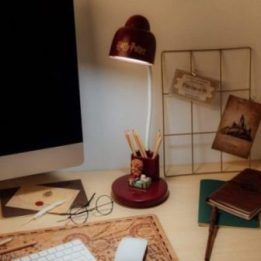 Harry Potter LED stalinė lempa su dėklu, USB-C