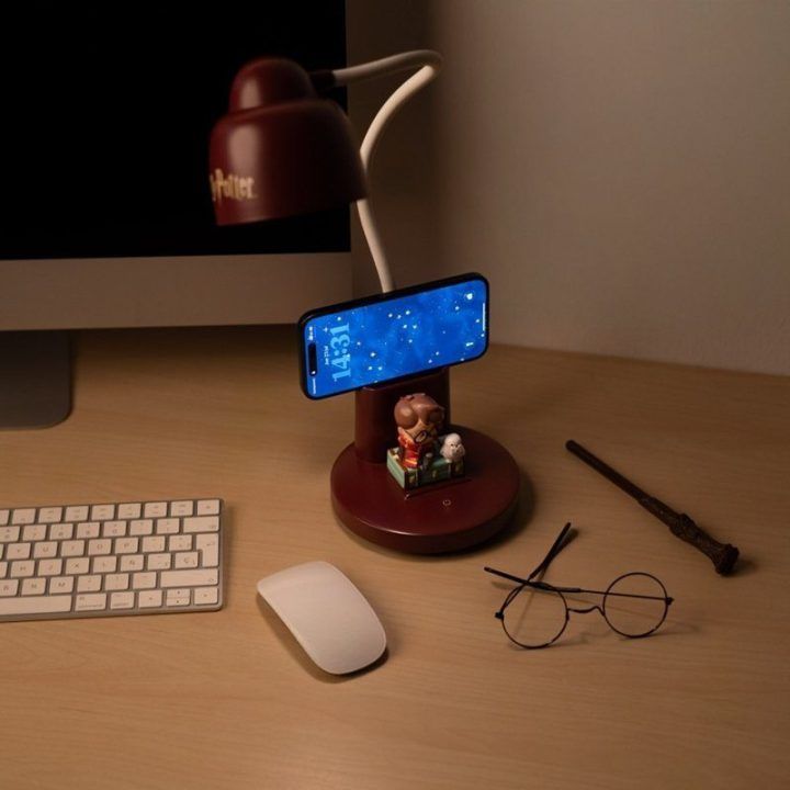 Harry Potter LED stalinė lempa su dėklu, USB-C