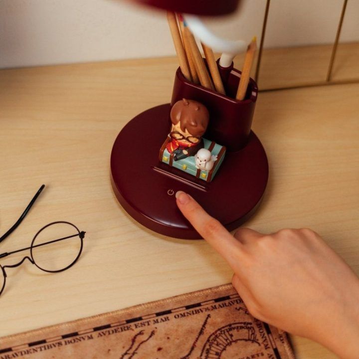 Harry Potter LED stalinė lempa su dėklu, USB-C