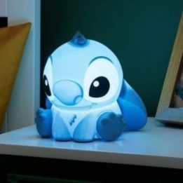 Disney Stitch silikoninė LED naktinė lempa vaikams, 15,2 cm