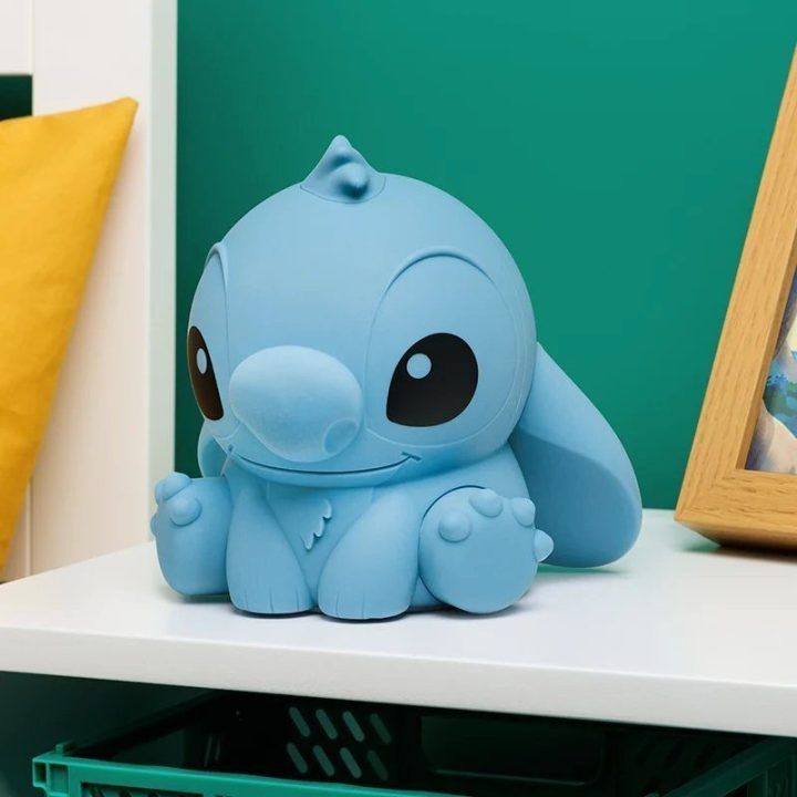 Disney Stitch silikoninė LED naktinė lempa vaikams, 15,2 cm