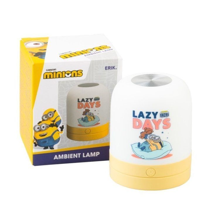 Minions belaidė LED naktinė lempa su USB-C