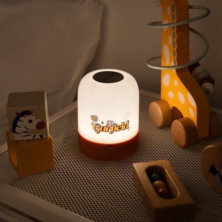 Garfield belaidė LED naktinė lempa su USB-C, ABS ir PP