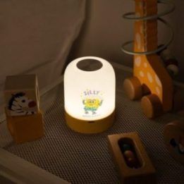 Belaidis LED naktinis šviestuvas Spongebob su USB-C