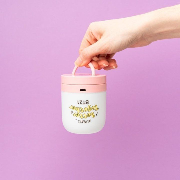 BT21 belaidė LED naktinė lempa vaikams