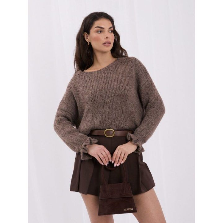 Rudas oversize megztinis