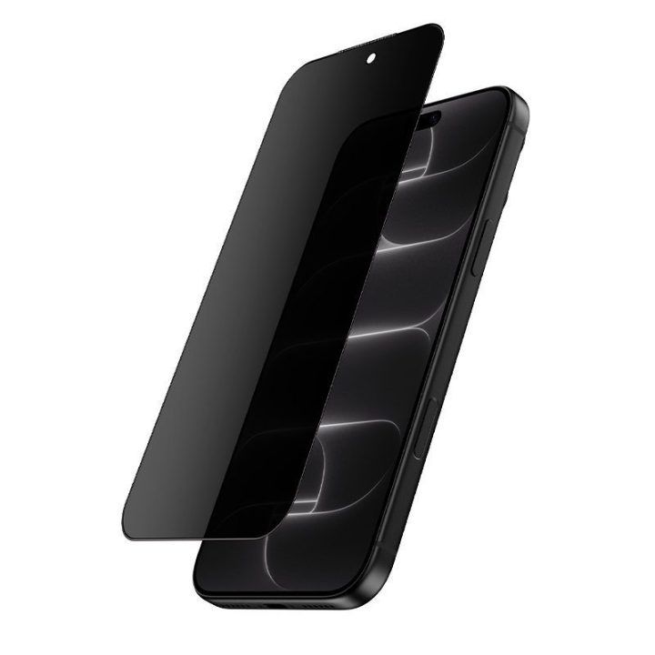 Apsauginis stiklas iPhone 18 Pro Max Crong Privacy 3D