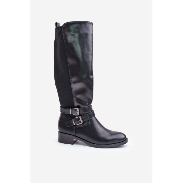 Ilgaauliai Step In Style – juoda