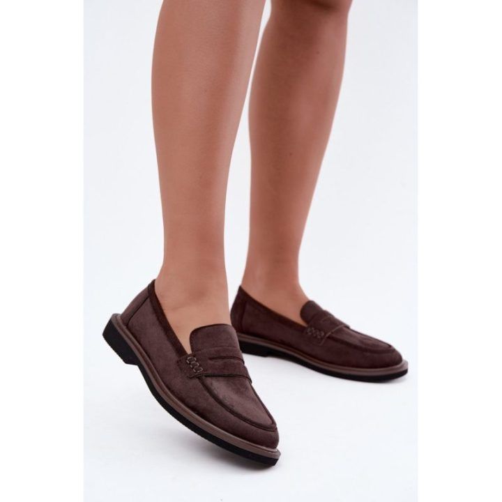 Moteriški zomšos imitacijos mokasinai Step in style