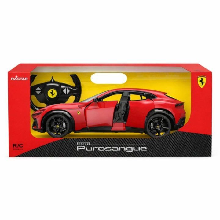 Ferrari Purosangue nuotoliniu būdu valdoma mašinėlė 1:14 (raudona)