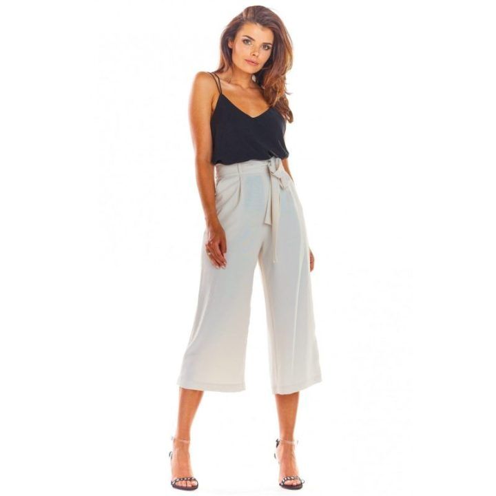 Juodos culotte kelnės Awama
