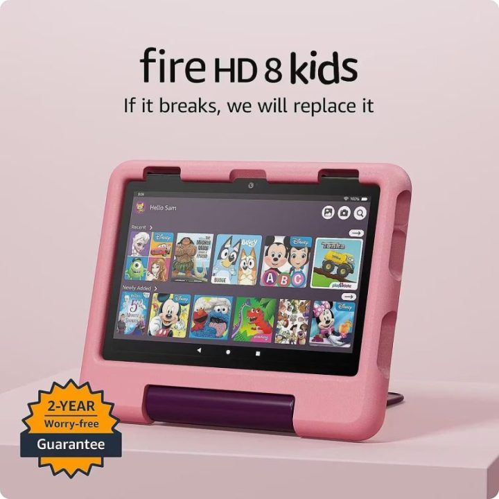 Amazon Fire HD 8 Kids 2024 planšetė 3/32 GB, Disney Princess