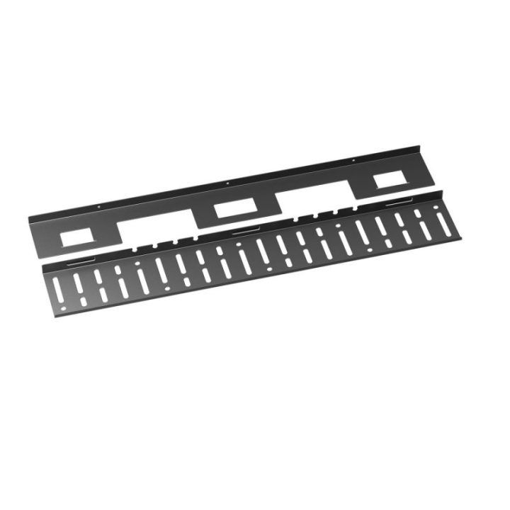 Kabelių tvarkiklis po stalu Sbox CC-1113, juodas