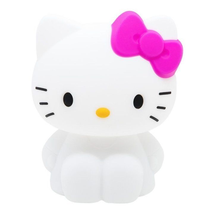 Hello Kitty silikoninis naktinis šviestuvas Paladone SquishyGlo