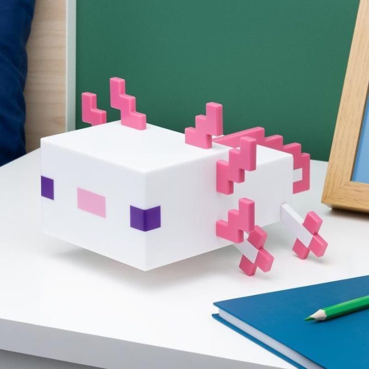 Paladone Minecraft Axolotl šviestuvas
