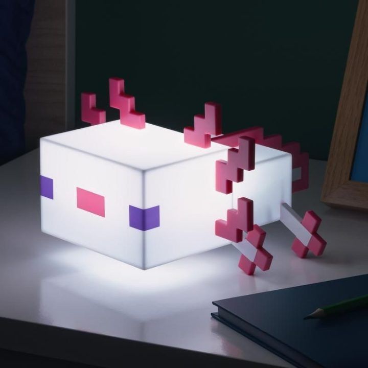 Paladone Minecraft Axolotl šviestuvas