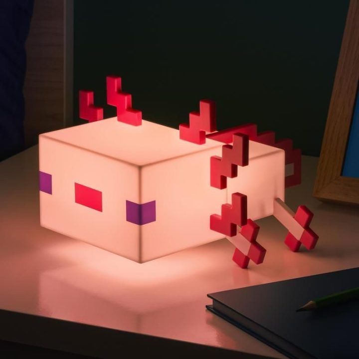 Paladone Minecraft Axolotl šviestuvas