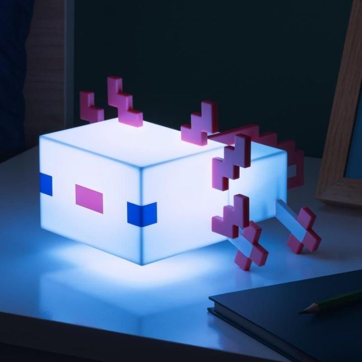 Paladone Minecraft Axolotl šviestuvas
