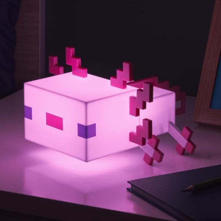 Paladone Minecraft Axolotl šviestuvas