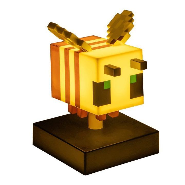 Minecraft Bee Icon Light šviestuvas