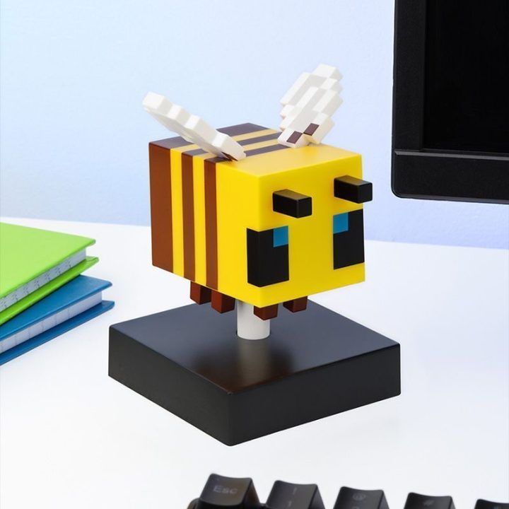 Minecraft Bee Icon Light šviestuvas