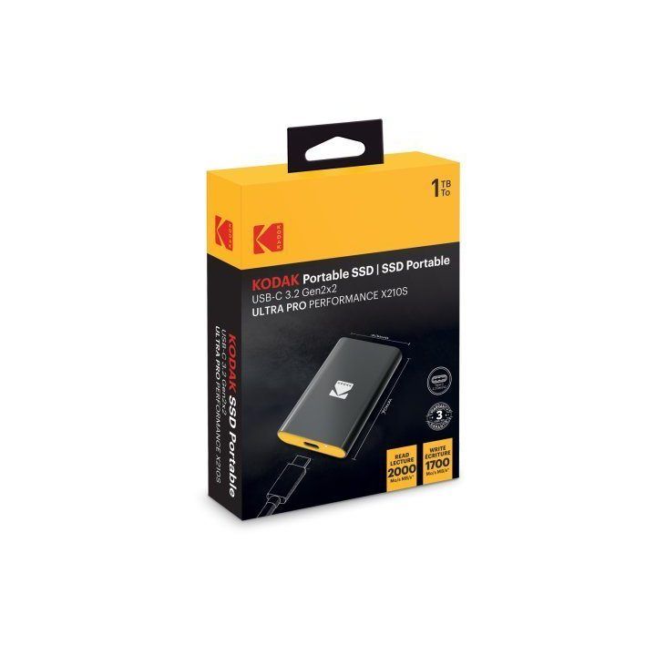 Kodak X210S nešiojamasis SSD diskas 1 TB