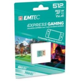 Emtec microSDXC Express Gaming 512 GB atminties kortelė