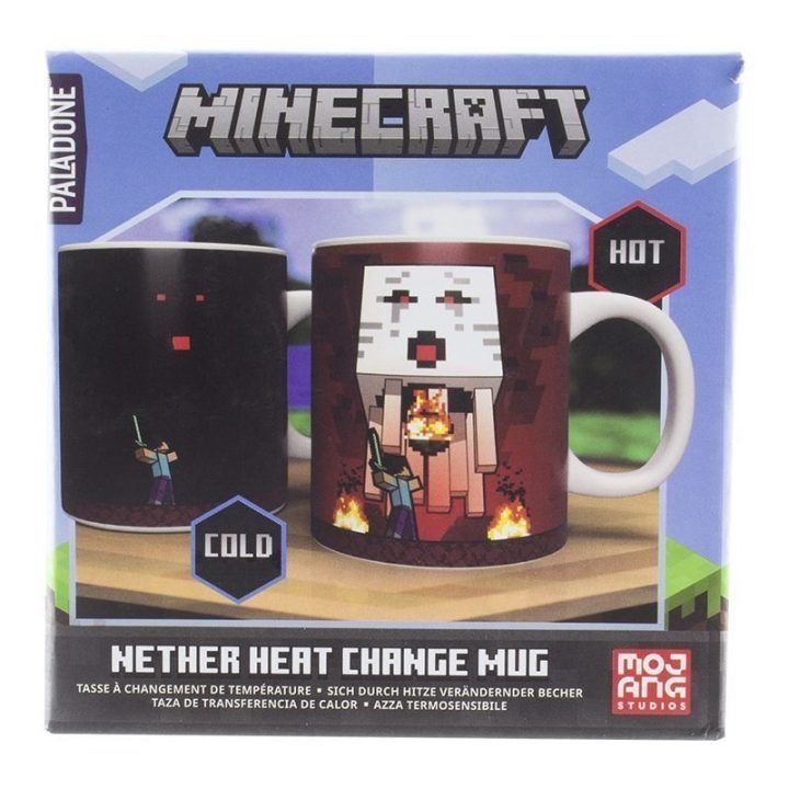 Minecraft Nether Heat Change keraminis puodelis 300 ml