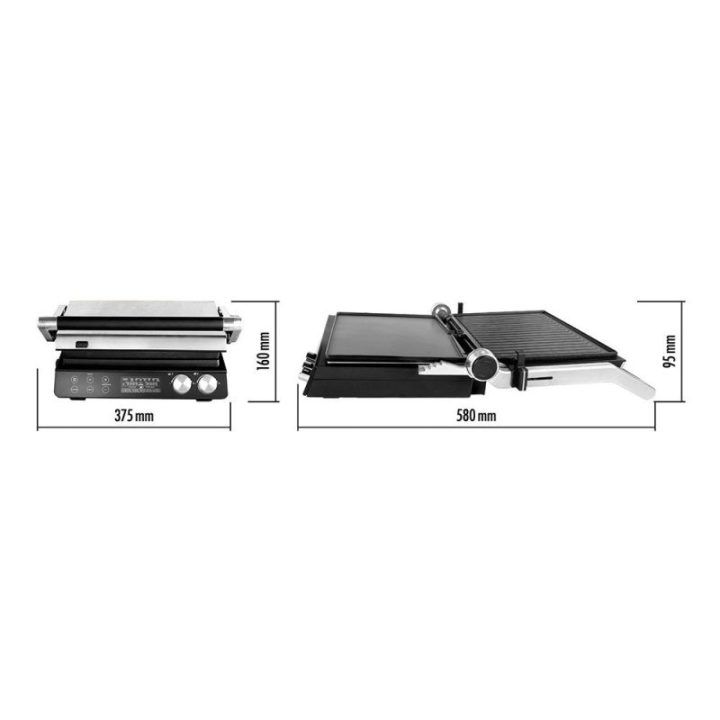 Gastroback 42423 Gourmet BBQ Advanced Smart grilis