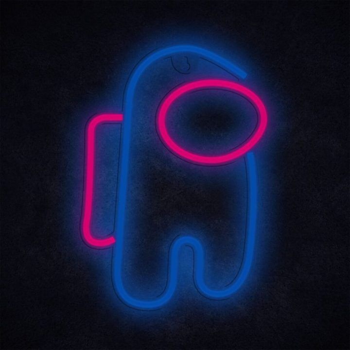 Neoninis LED šviestuvas Manta Astronaut