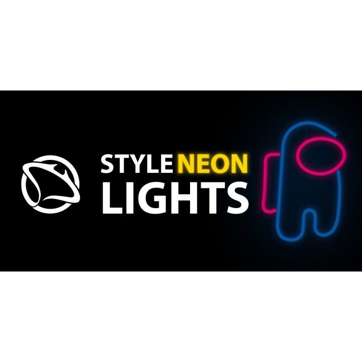 Neoninis LED šviestuvas Manta Astronaut