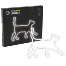 LED neoninis šviestuvas Manta Style Cat 2, baltas
