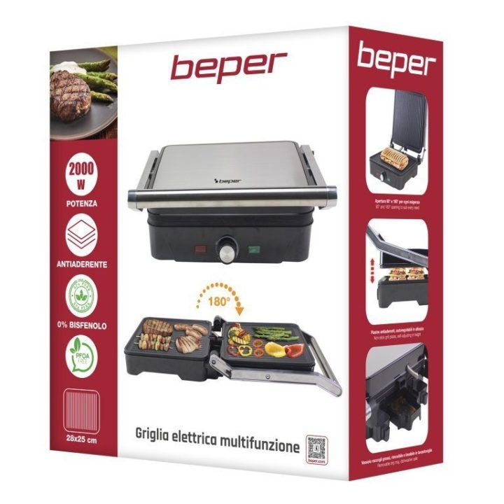 Beper P101TOS503 daugiafunkcis 3 viename grilis