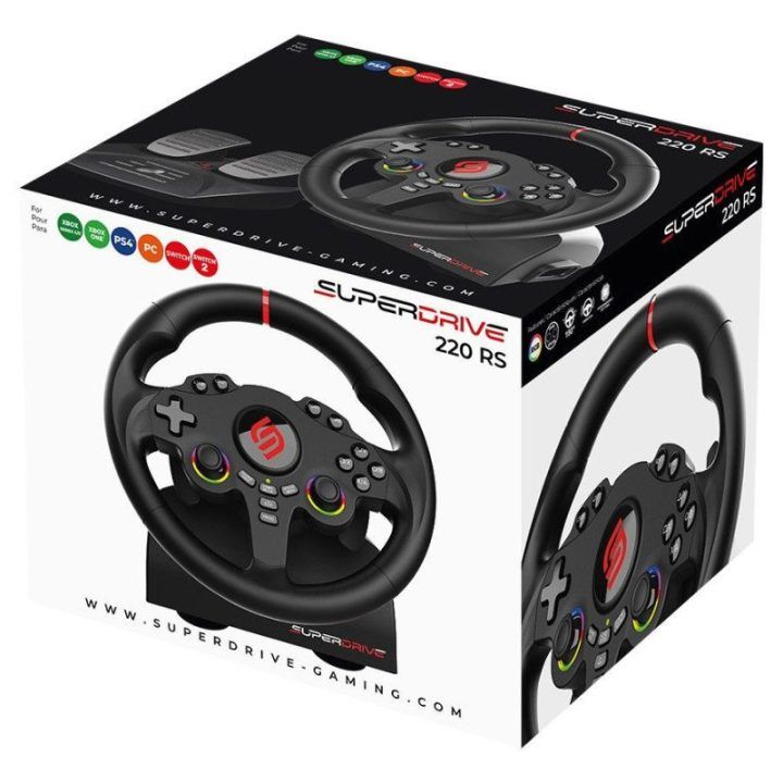 Subsonic Superdrive 220 RS žaidimų vairas