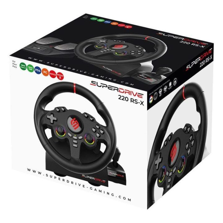 Subsonic Superdrive 220 RS-X žaidimų vairas