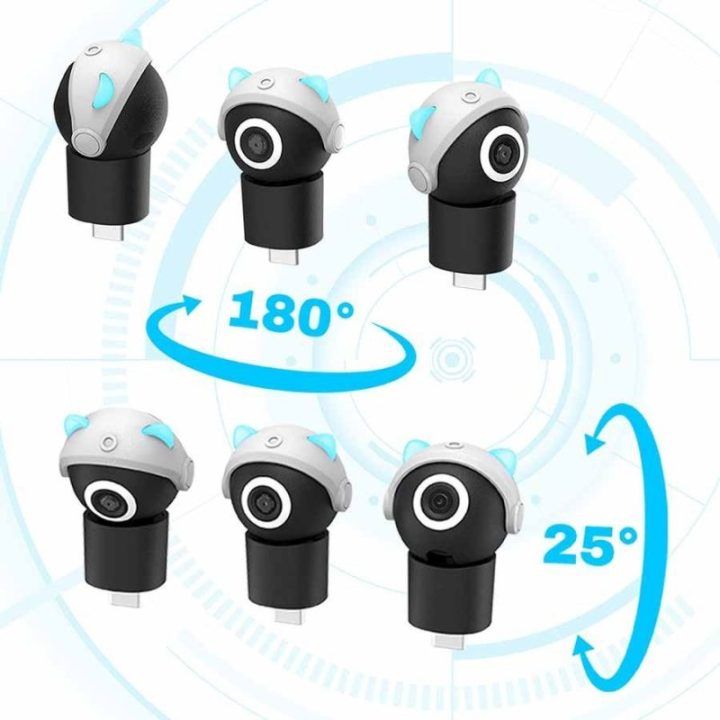 Subsonic Playcam 1080 2in1 mini kamera Nintendo Switch 2, šviesiai mėlyna